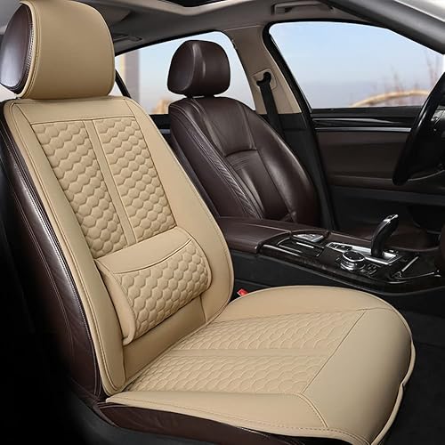 Black Panther - Funda para asiento de automóvil, 1 pieza, protector universal para asiento de conductor sin laterales con soporte lumbar y cubierta