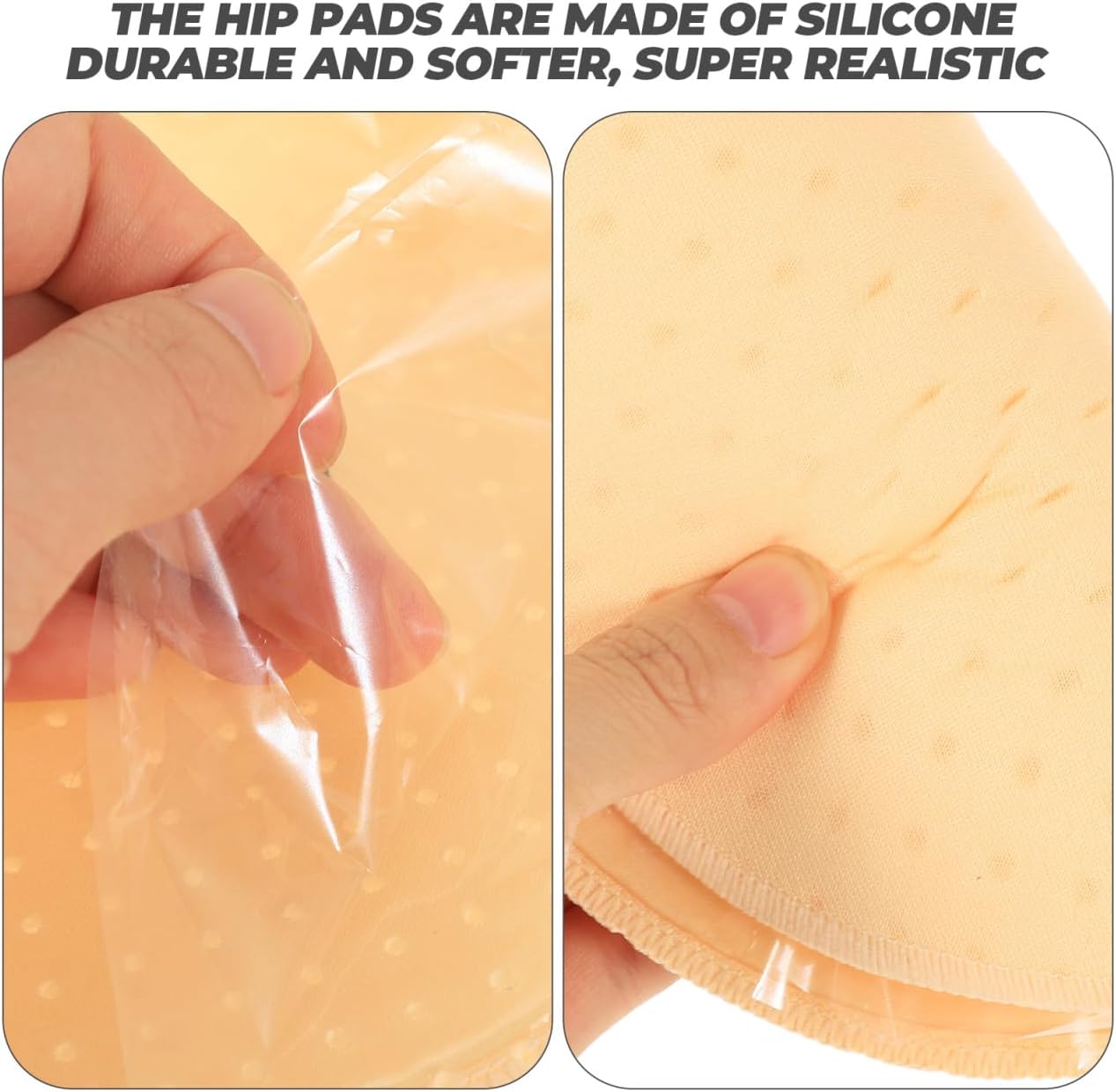 GALPADA Fake Butt Padded Push Up Ass Pads Reshaper Seamless Fake Buttocks Inserts Hip Pad Butt-lift Underwear Cushion - Image 4