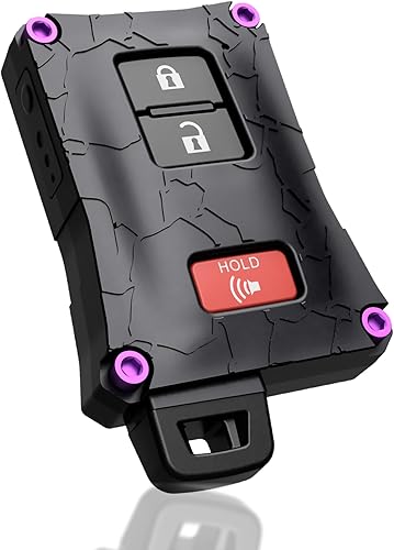 Vista 80 de Carcasa para llavero de automóvil, accesorio solo compatible con control remoto de vehículo sin llave, hecha en los Estados Unidos