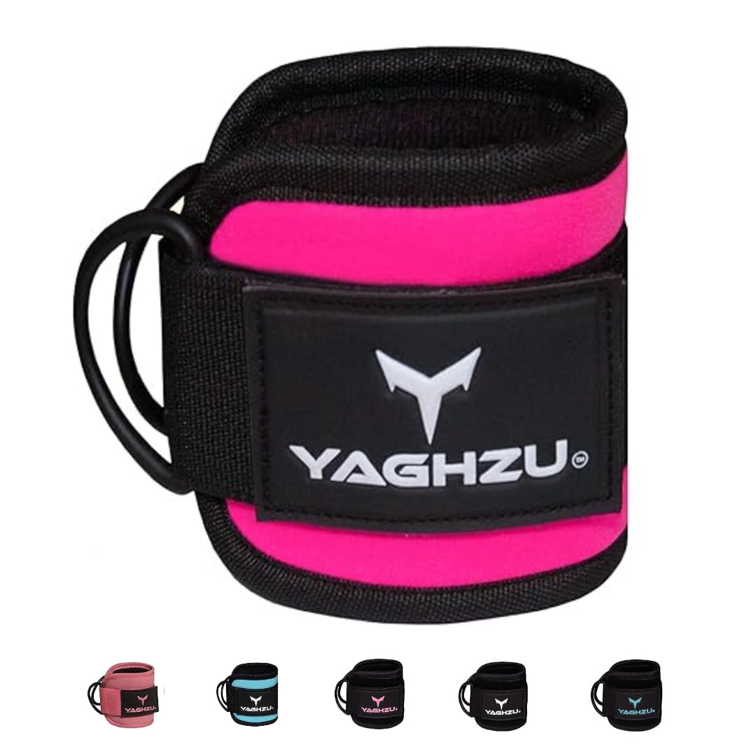 Ankle Straps for Cable Machines - Adjustable Gym Ankle Strap with Neoprene Padded Cuff, Ideal for Glute Kickbacks-image-12