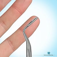 Vista 6 de Juego de elevador de raíces – Periotome luxante, osteótomo de muda apical, instrumentos de extracción de raíces, herramientas profesionales