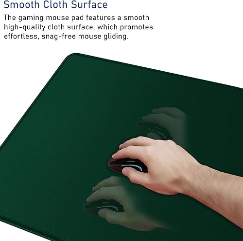 Vista 104 de Alfombrilla de mouse grande para juegos, 31.5 x 15.7 x 0.12 pulgadas, alfombrilla de mouse extendida, antideslizante, resistente a derrames