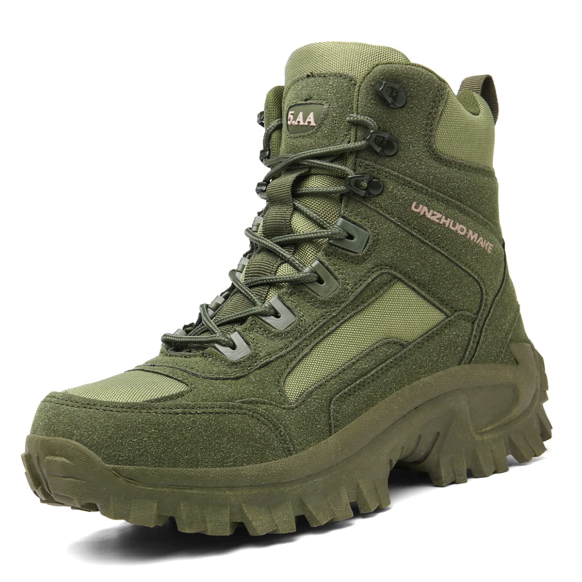 Bottes Militaires pour Hommes Bottes Tactiques D'entraînement au Combat Randonnée Alpinisme Résistant À L'usure Camping Chaussures de Plein Air