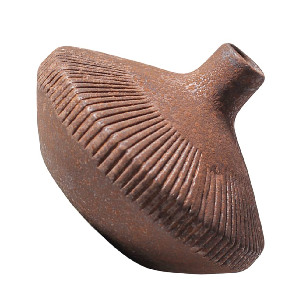 YARNOW 1pezzi Vaso in Ceramica per Fiori Semplice Decorazione per Ufficio e Casa Vaso per Fiori Secchi per Composizioni Floreali