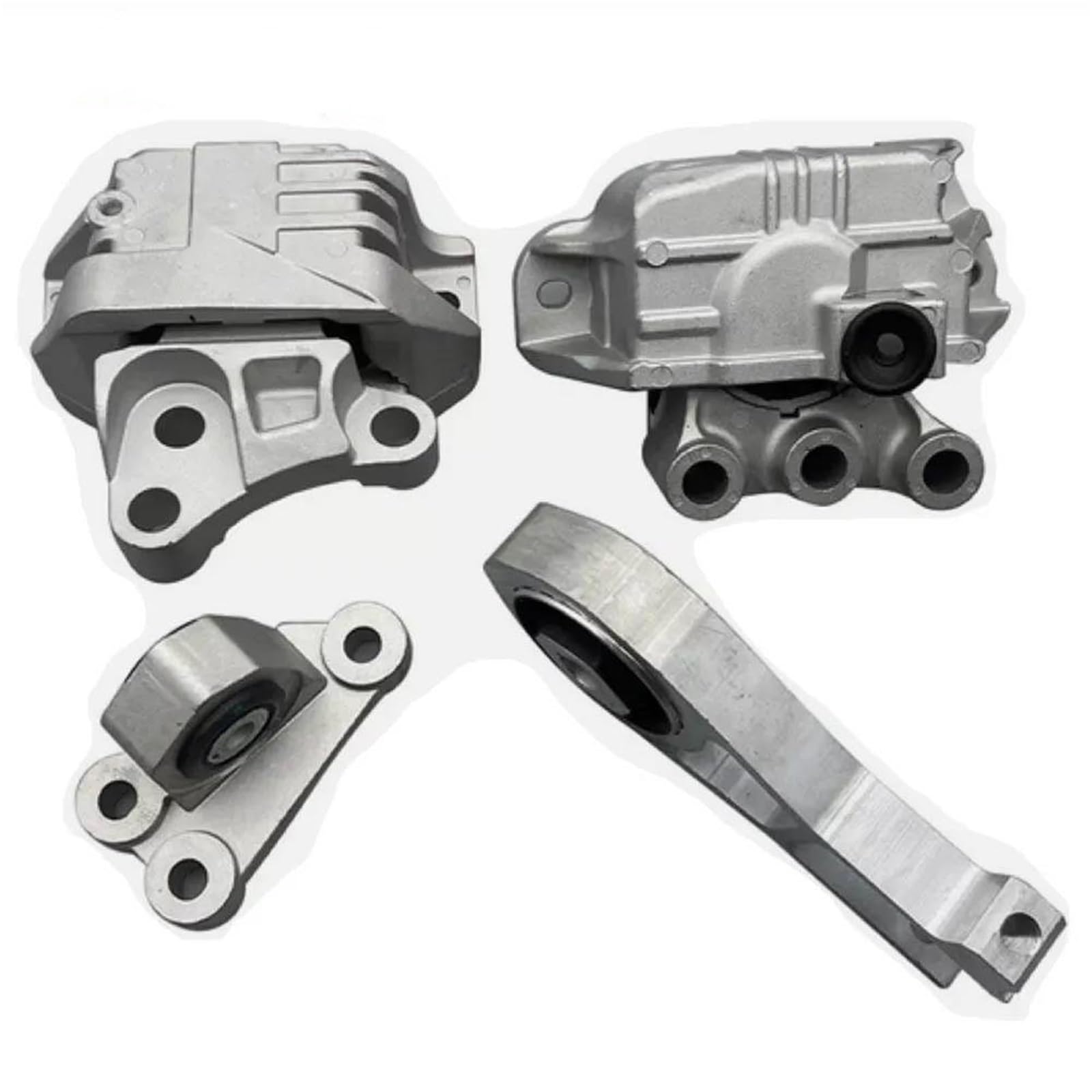 4PCS Car Engine Gearbox Motor Mount Kit for Jeep for Renegade 2.4L 15-18 68258599AA 68363996AA 68363756AA 68363755A