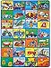 Kids Rug ABC Transportation Area Rug 5' x 7' Educational Children Area Rug for Playroom & Nursery - Non Skid Gel Backing (59" x 82")
