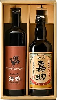 Amazon.co.jp: 壱岐の華 麦焼酎 嘉助/海鴉 飲み比べセット
