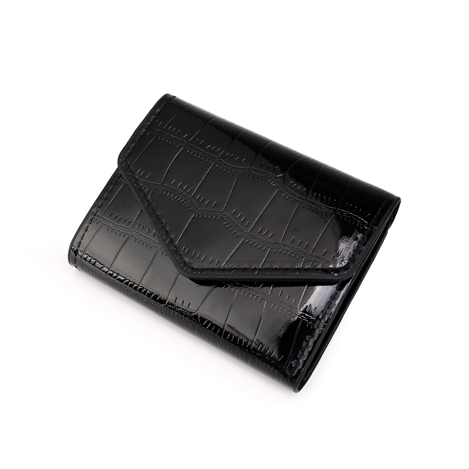 Small Wallet for Women，Ultra Slim Pu Leather Credit Card Holder Clutch Wallets for Women