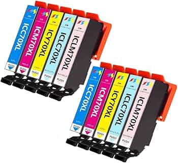 Amazon.co.jp: epsonインクカートリッジic6cl70l エプソン互換インク