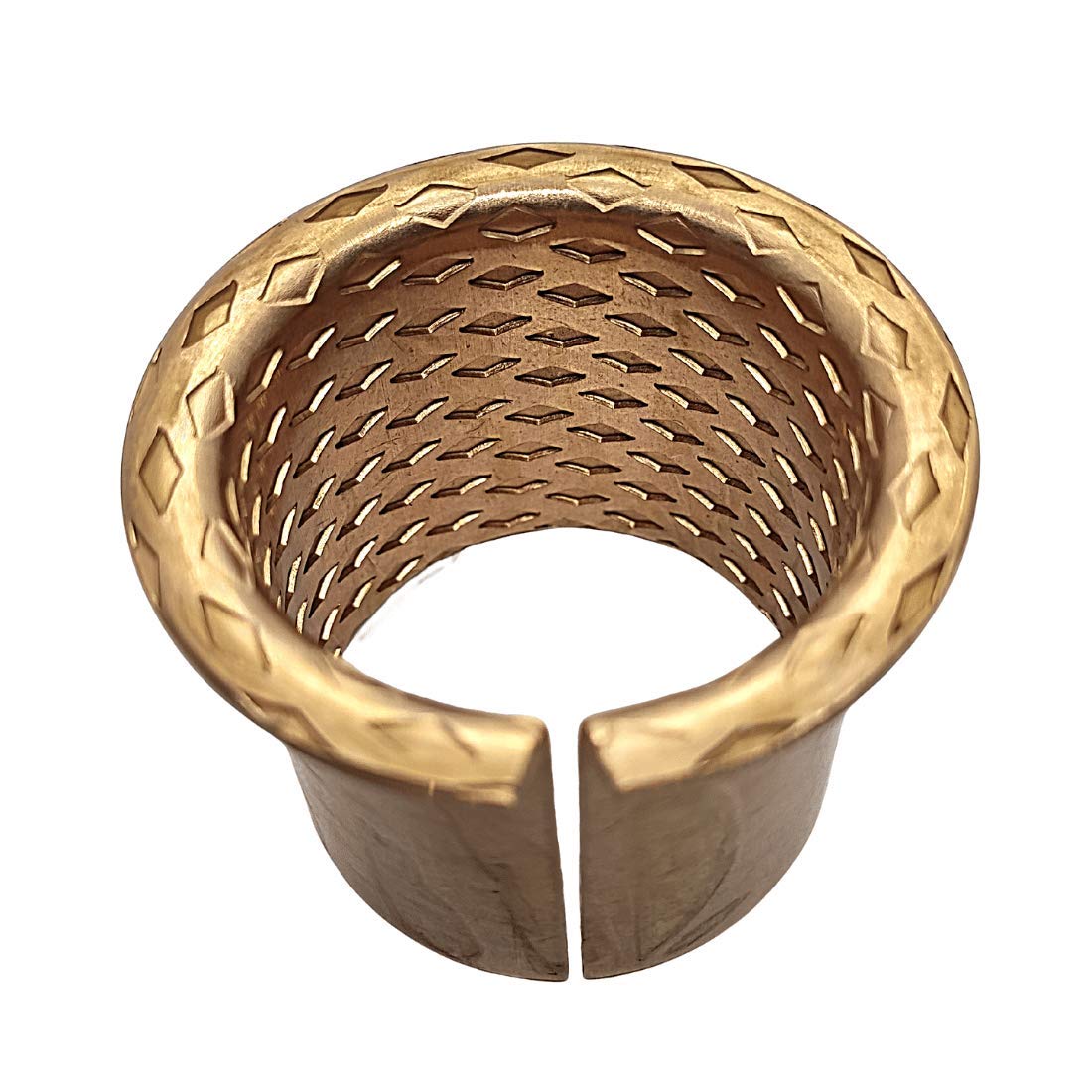 Bundbuchse 70mm x 75mm x 70mm Bund: 85mm x 2.5mm | Gleitlager aus Bronze mit Innenschmierung (schmiertaschen) | Bronze-Gleitlager 70x75x70 mit Bund 85x2.5 | BRONZE - CuSn8 | 1 Stück