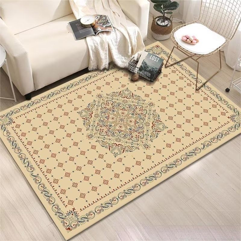 Tapis chambre et salon lavable grand tapis extérieur balcon