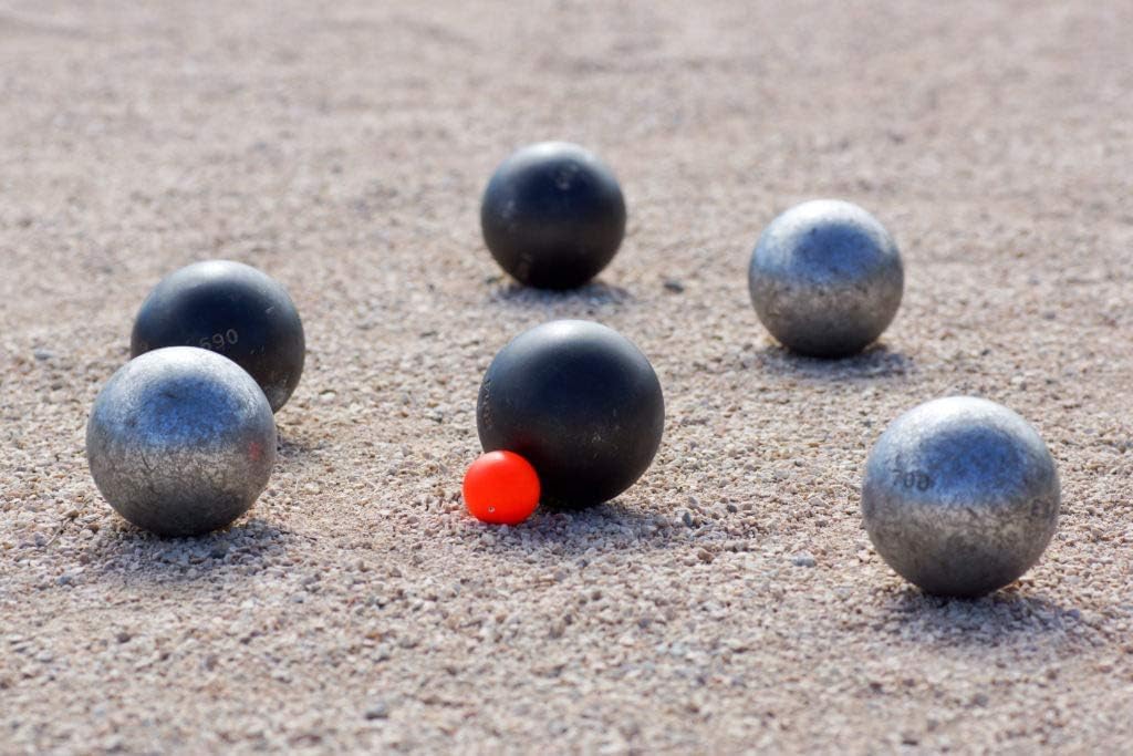 GRENADINE BOUTIQUE (Lot de 2 Jeux) - 3 Boules de pétanque Noires modèle Loisir compétition - (2 x 3 Boules Noires)