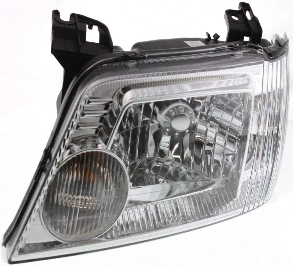 KarParts360 For Mercury Mariner 2005 2006 2007 Headlight Assembly Driver Side Replacement For FO2502223
