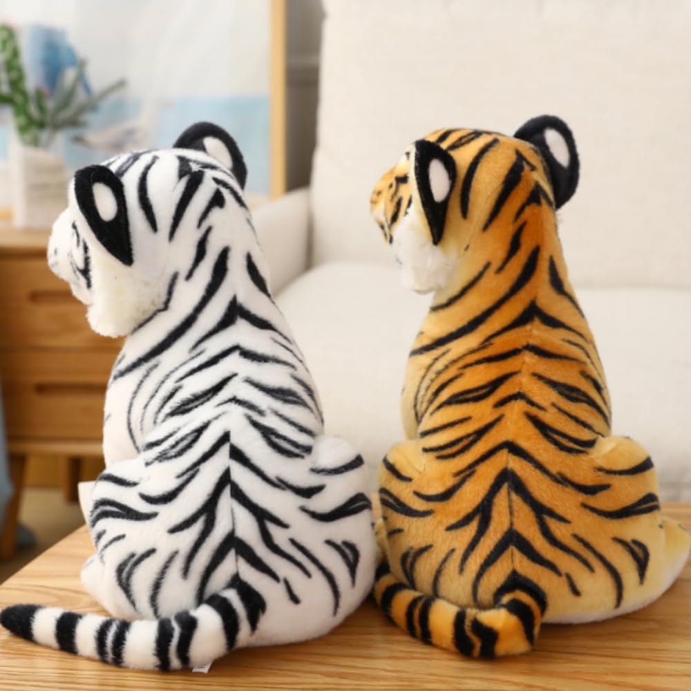 OUKEYI 9 in/23cmTigers Plush Toy Stuffed Animal Plush Cat - Image 4