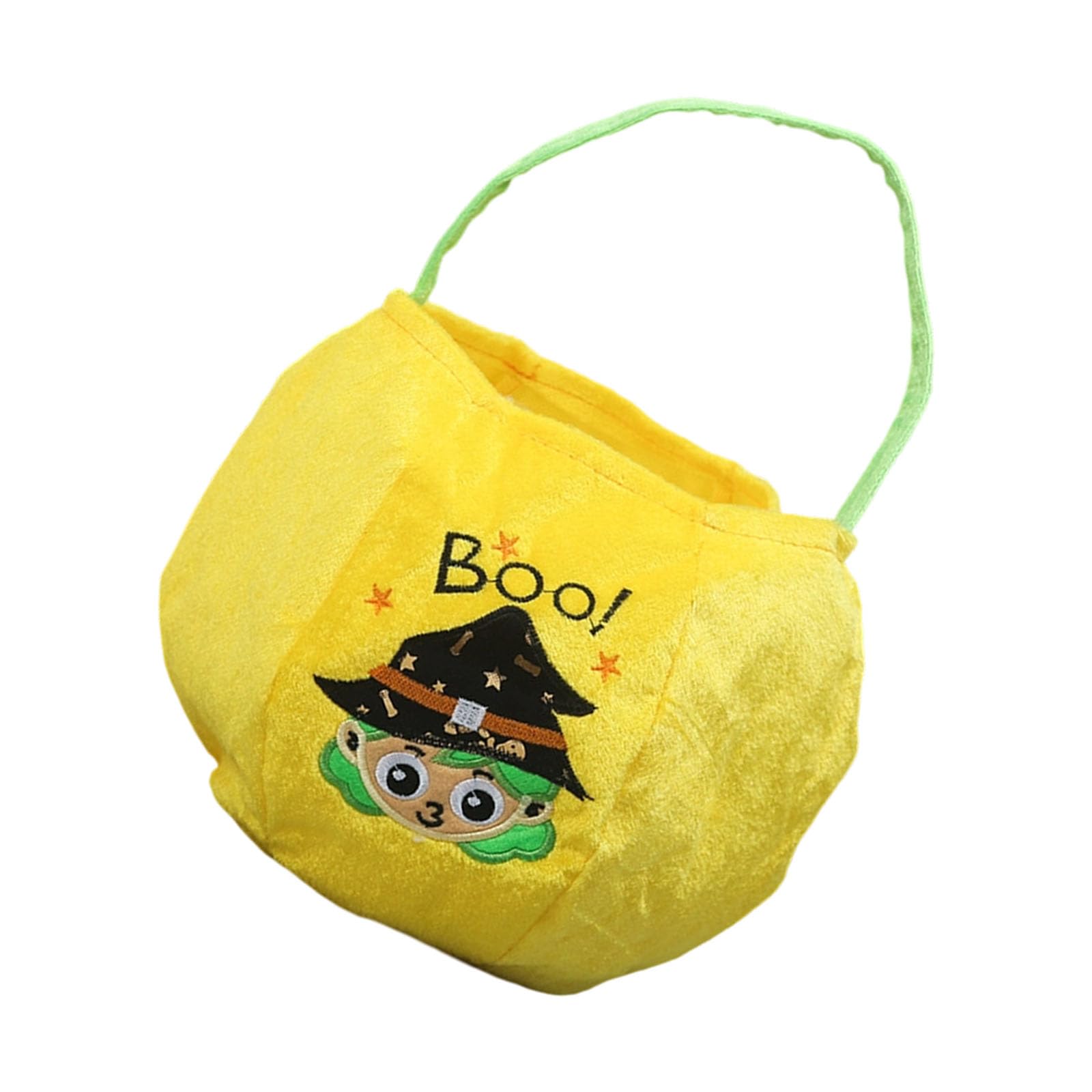 Tsophreniq Holiday Season Velvets Candy Bag Oversized Pumpkin Design Seasonal Party Essential Party Accessory for Candy Collection Gatherings Velvets Halloween Bag
