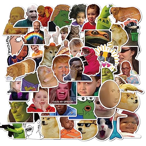 50 Stück Lustige Meme Sticker Set – Ansicht 4