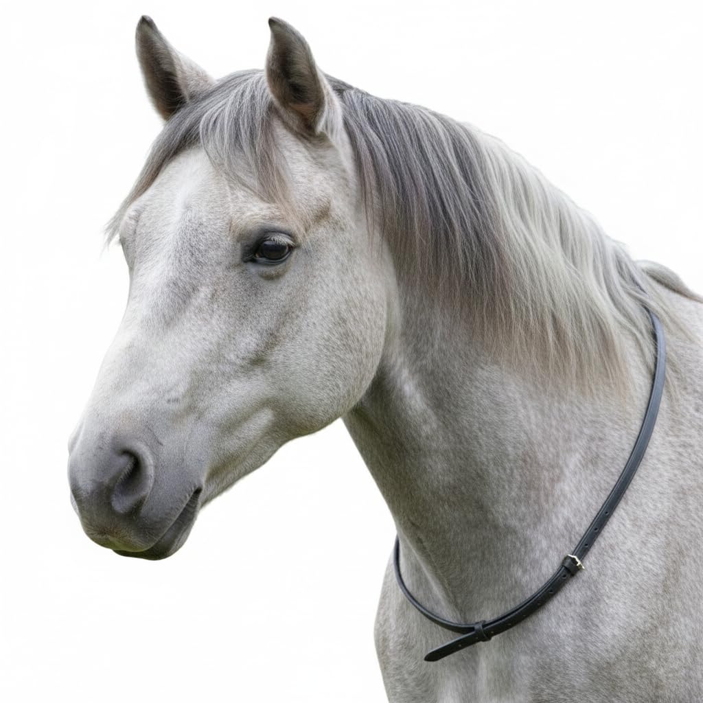 Correa de cuero para el cuello para montar a caballo, equilibrio Pony Cob Full