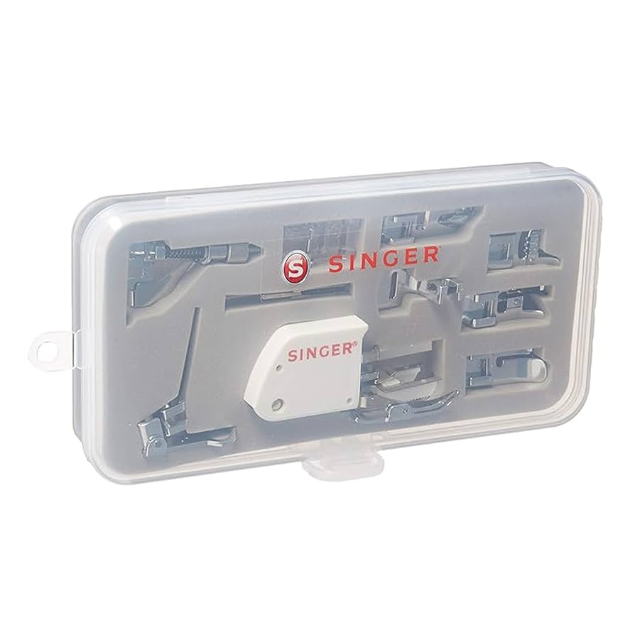 weesingセット SINGER 9 Presser Feet Sewing Machine Accessory Kit Set