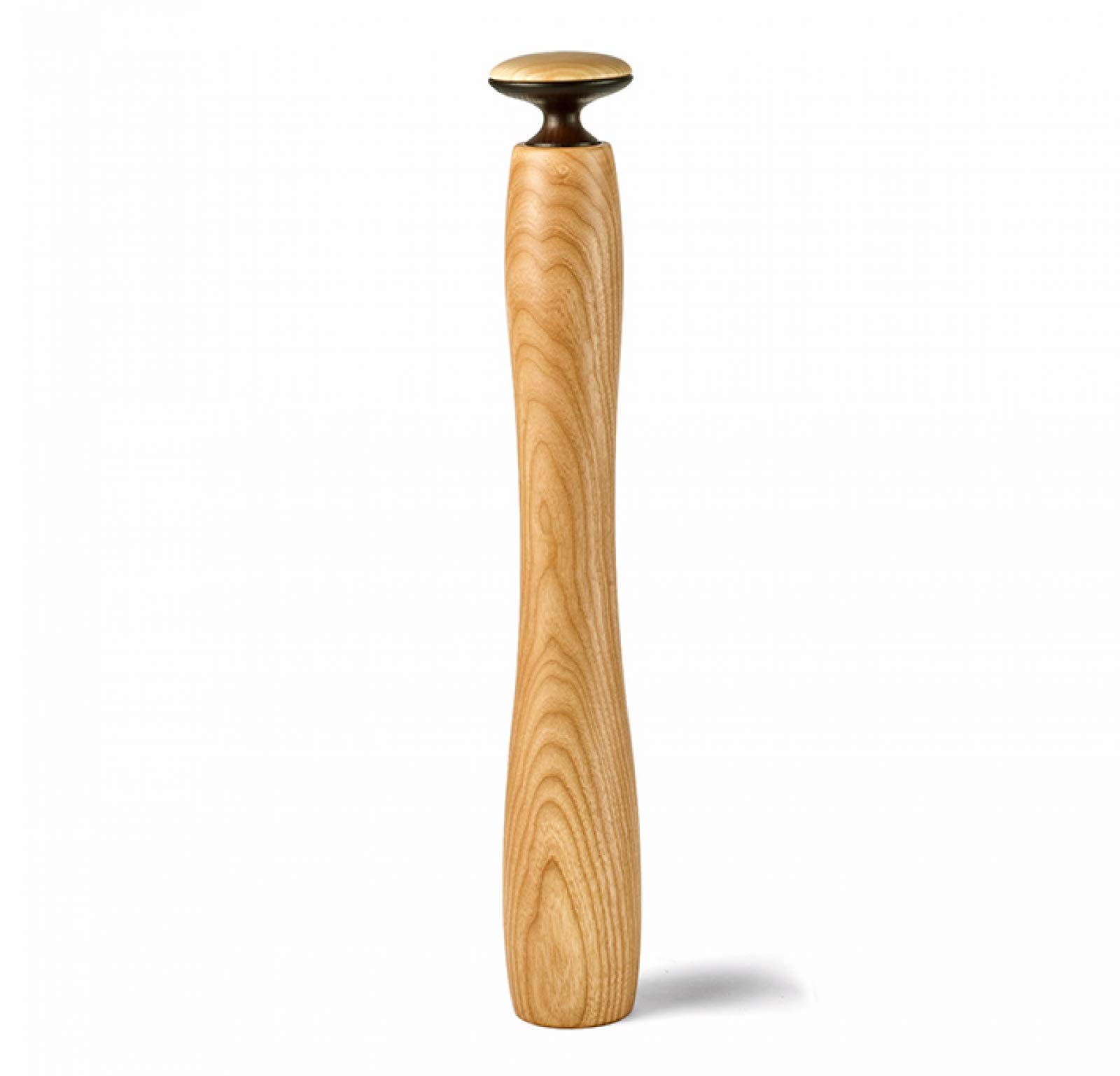 LegnoartHercules Light Ashwood Pepper/Salt Mill with Adjustable Ceramic Grinder, XX-Large