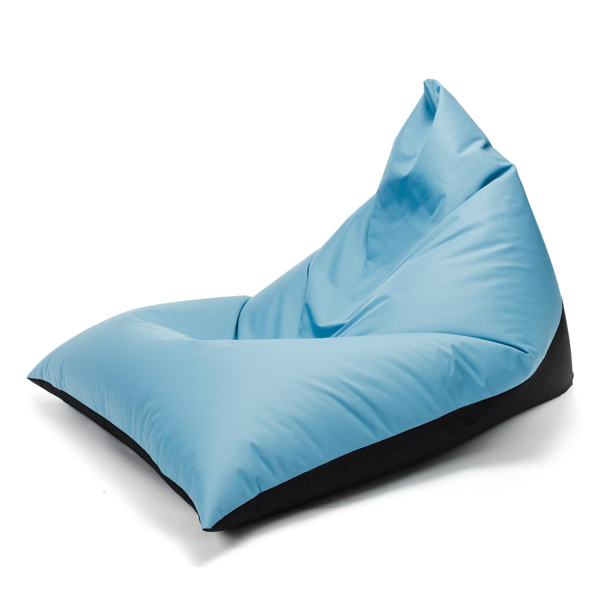 Ecopuf wetterfester Outdoor Sitzsack Lazy M - Bean Bag mit EPS-Perlenfüllung, schmutzabweisend und reißfest – ideal für Garten, Terrasse und Balkon – bequem & langlebig