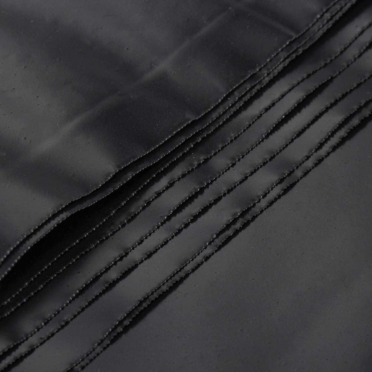 Rubber Heavy Sheet Black 500 GSM Fish Pond Liner Garden Pools HDPE Membrane Reinforced Pond Liner Pond Skins for Fish Pond, Garden Pond, Koi Ponds, Water Gardens and Fountains (20 x 20 FT) — Amazon image 5