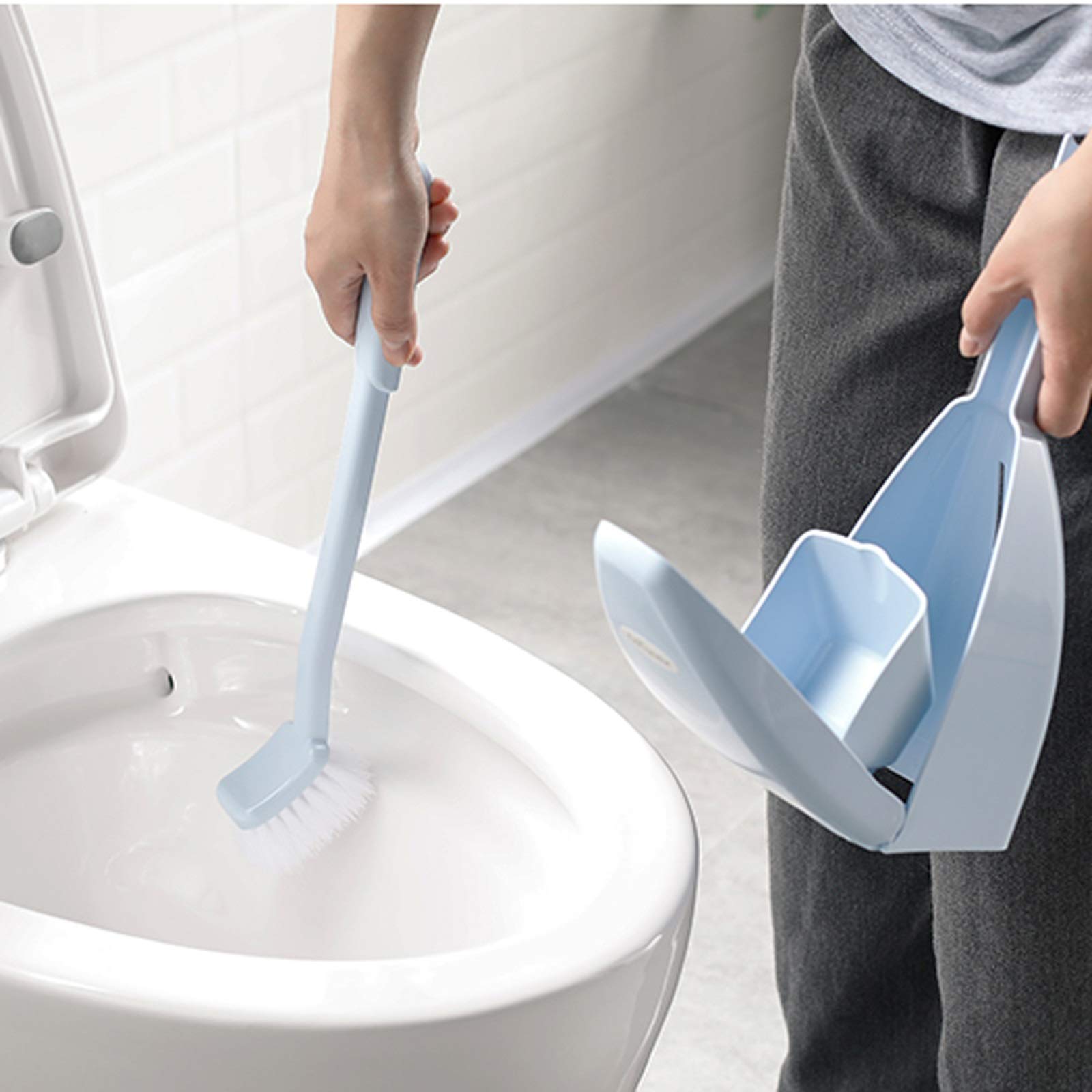 szczotka do czyszczenia toalet, szczotka do WC, szczotki do WC i uchwyty Zestaw do czyszczenia szczotek do WC Ręczny zestaw szczotek do WC Jednoręczna podstawa szczotki WC Jednoręczna toaleta do czysz