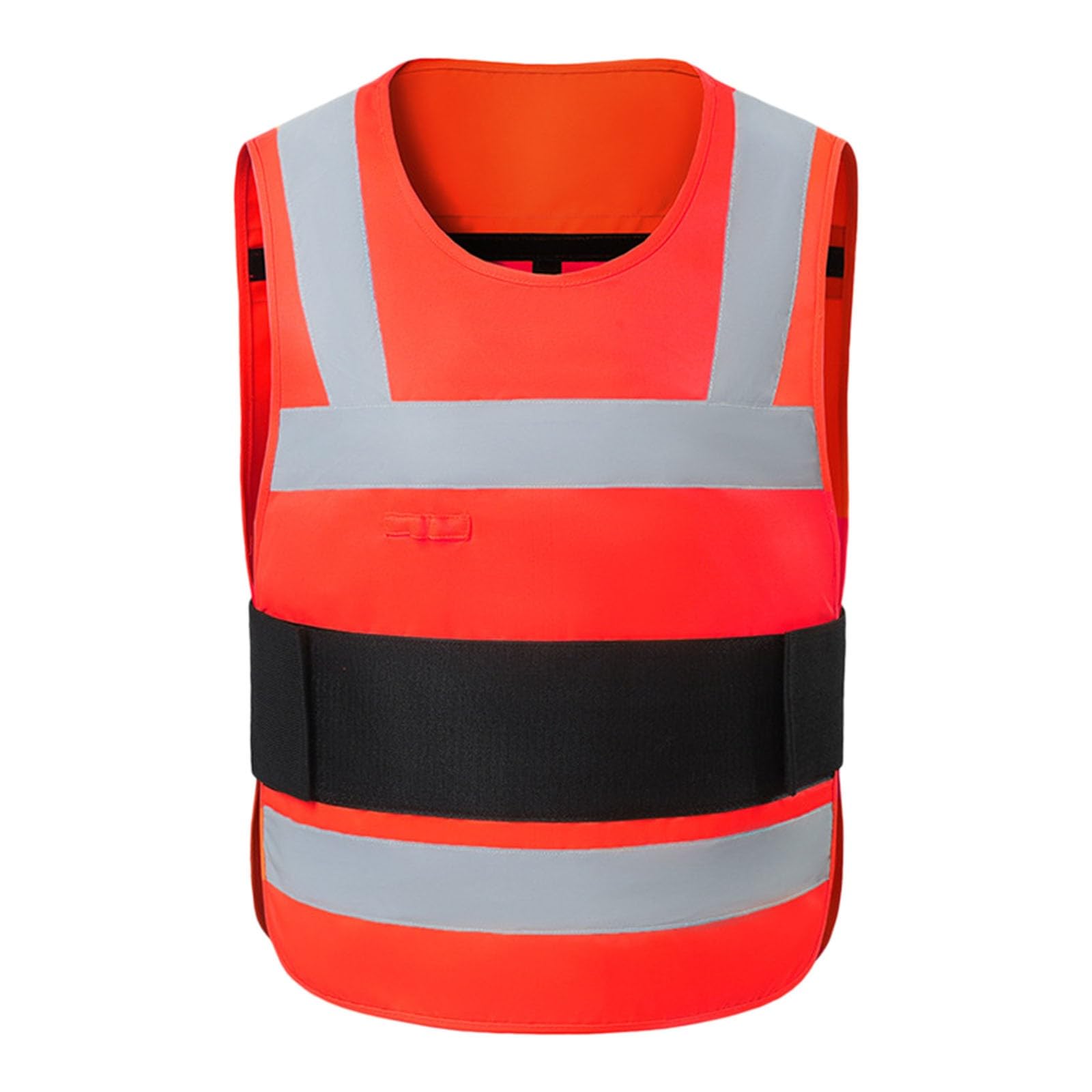 Gilet riflettente per esterni con sistema di ventilazione per uomo, gestione leggera del calore, alta attrezzatura ideale per tutti i giorni e il tempo libero