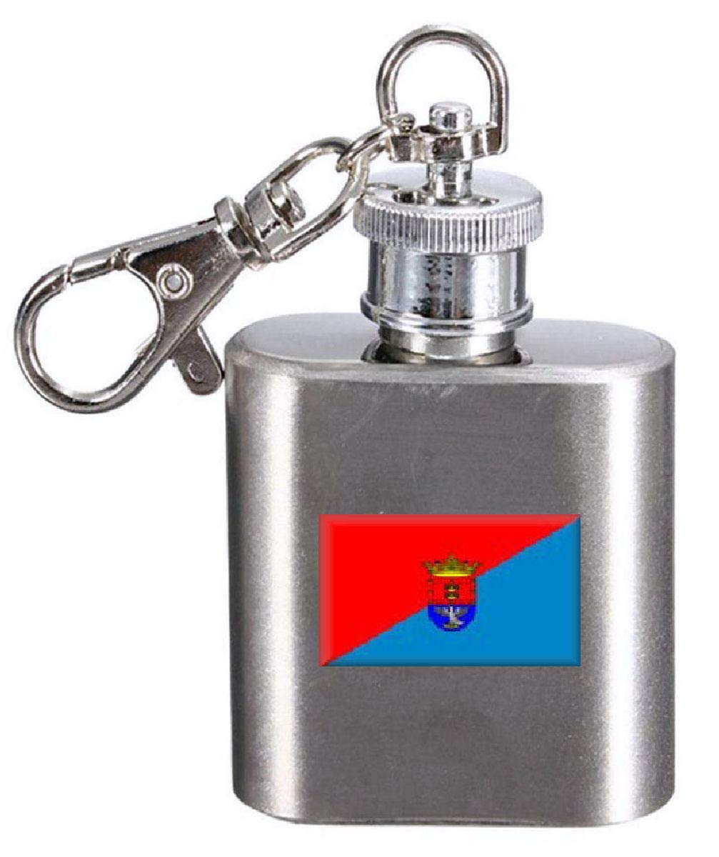 Porte-clés flasque Espagne pour vos randonnées, festivals et soirées entre amis