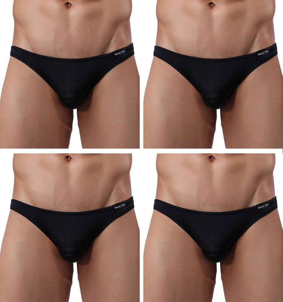 WINDAY Men Briefs Breathable Ice Silk Triangle Bikinis and Briefs D318 - Image 2