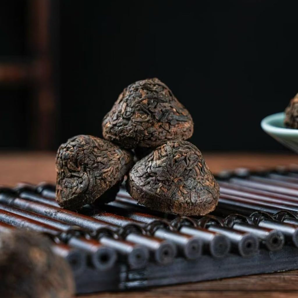 Té Pu-erh Maduro De Yunnan | Té Maduro En Forma De Hongo De Árboles Antiguos | Envase Individual | Té Para Consumo Diario (500G / 17,64 oz)
