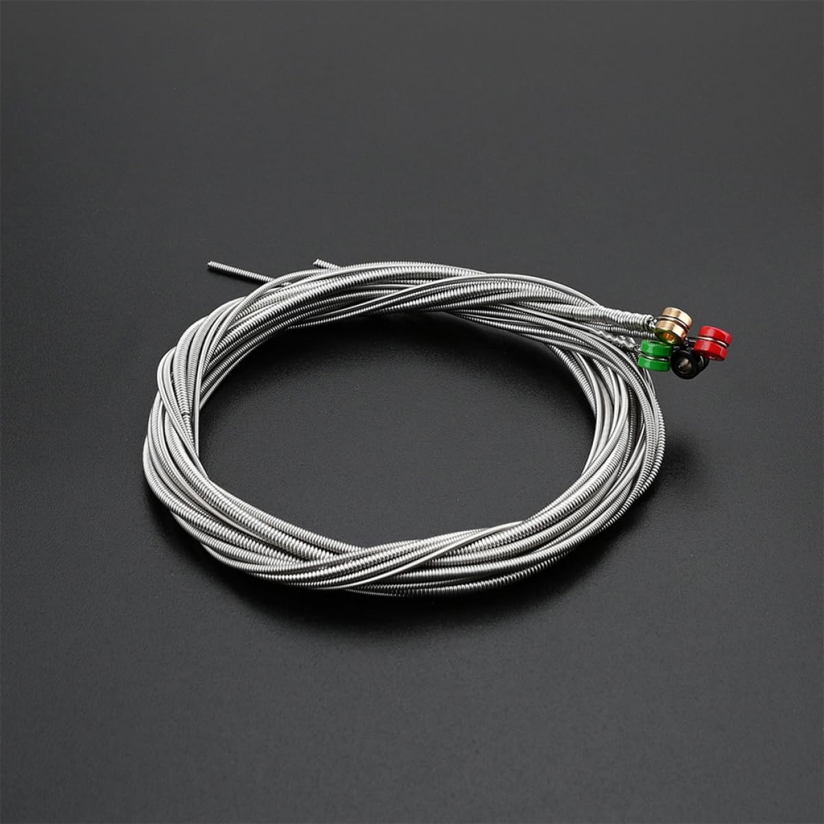 ibasenice 3juegos Cuerdas Eléctrico De Acero Inoxidable Cuerdas Coloridas De Repuesto Para Instrumentos Musicales Sonido y Duradero Accesorios Para Músicos