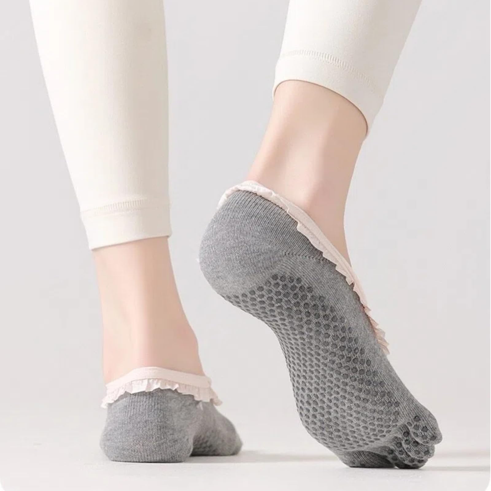 Skarpetki z domieszką bawełny Pilates Grip