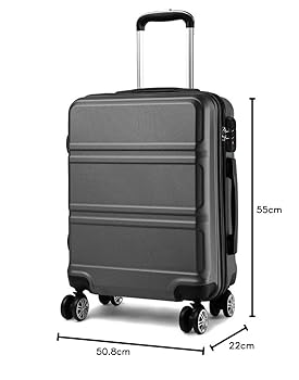 Valigia Rigida ABS 28 Pollici Con Ruote Spinner 4 - Trolley Capiente, Espandibile Bagaglio Da Viaggio EZZYROLL - Foto 12