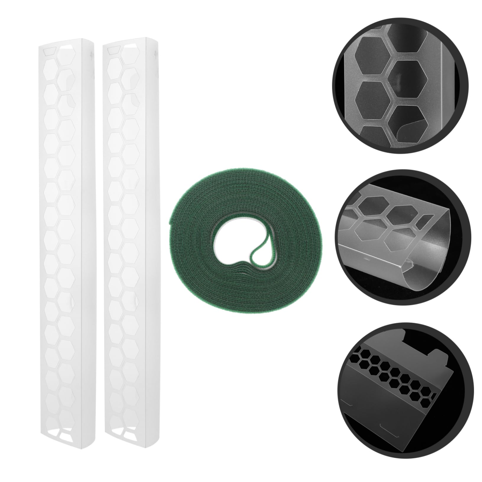 SUPVOX 2 Set Palo per Muschio in Plastica All'aperto Propagazione Rete a Traliccio Puntello Sfagno Post Clip a Traliccio Pianta Clip per di Pomodoro Perlite Pali delle Piante