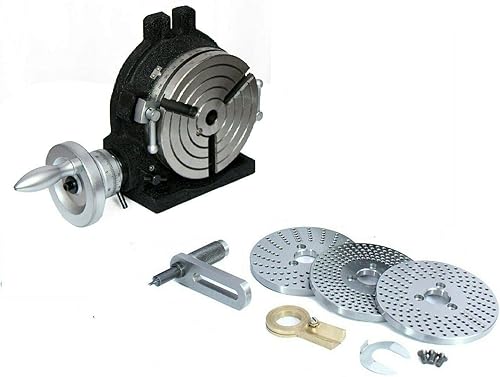 Juego de placas divisorias de acero y mesa rotativa HV6-3 con manual de funcionamiento, accesorios de ingeniería de calidad de precisión, mesa