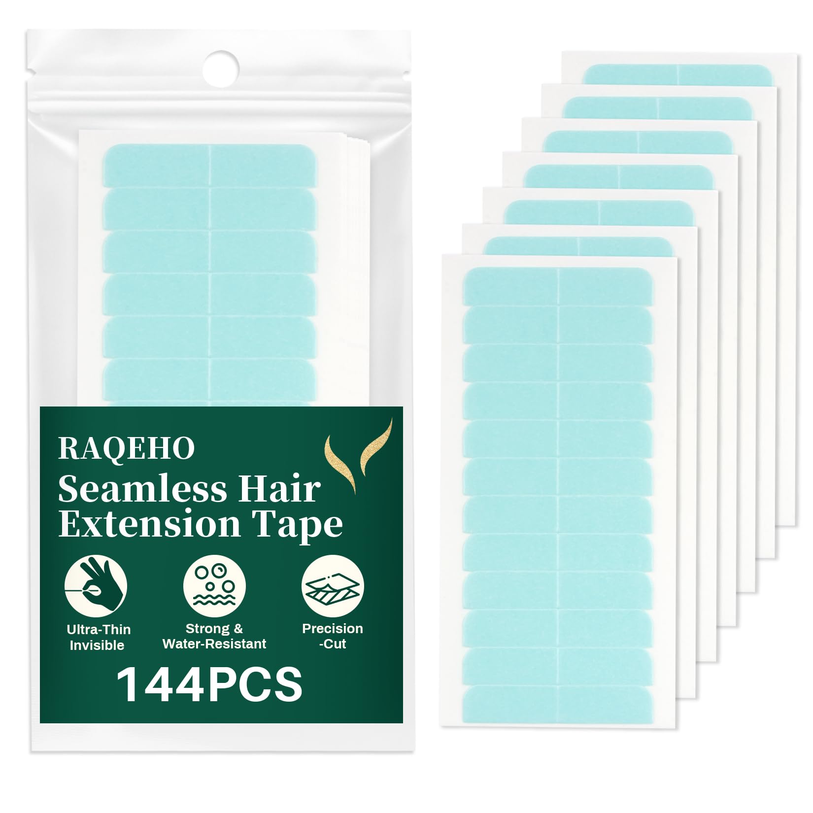 144Tabs Hair Extension Tape - Tape in Extension Tape Replacement