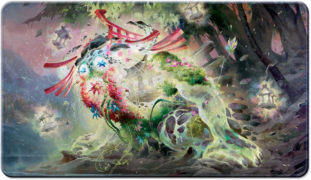 Ultra Pro - Commander Series #2: Allied - Go-Shintai Holofoil Playmat for Magic: The Gathering, Custom Gaming Card Game Play Area Playmat Surface Accessory