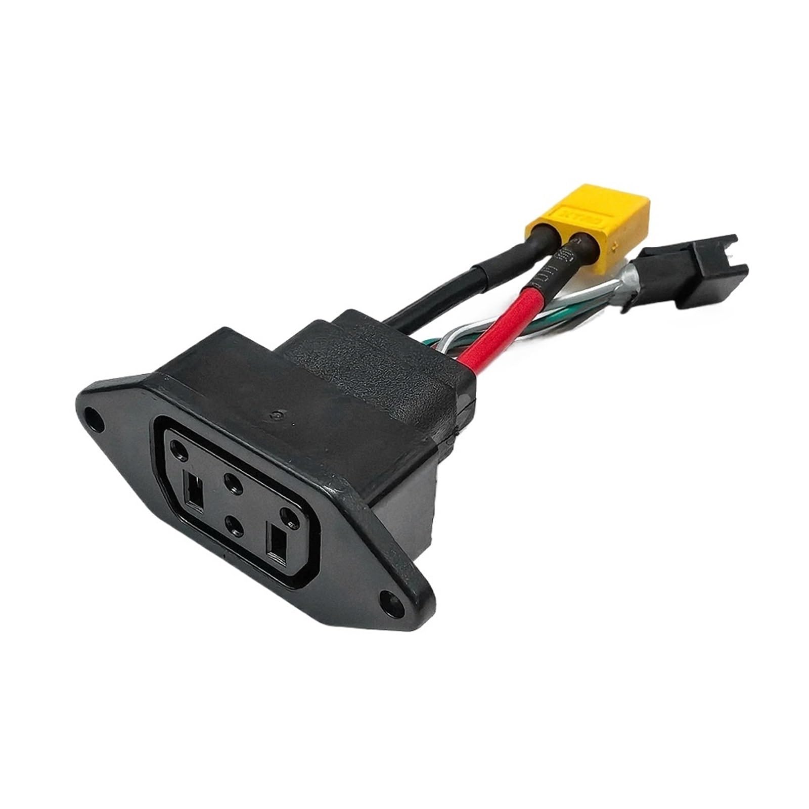 Motocyklowe kable napędowe Pasuje do ładowarki Soco TC TS TSX CU DU RU Wtyczka ładowania akumulatora litowego Gniazdo linii okrągłej kwadratowej(Square)