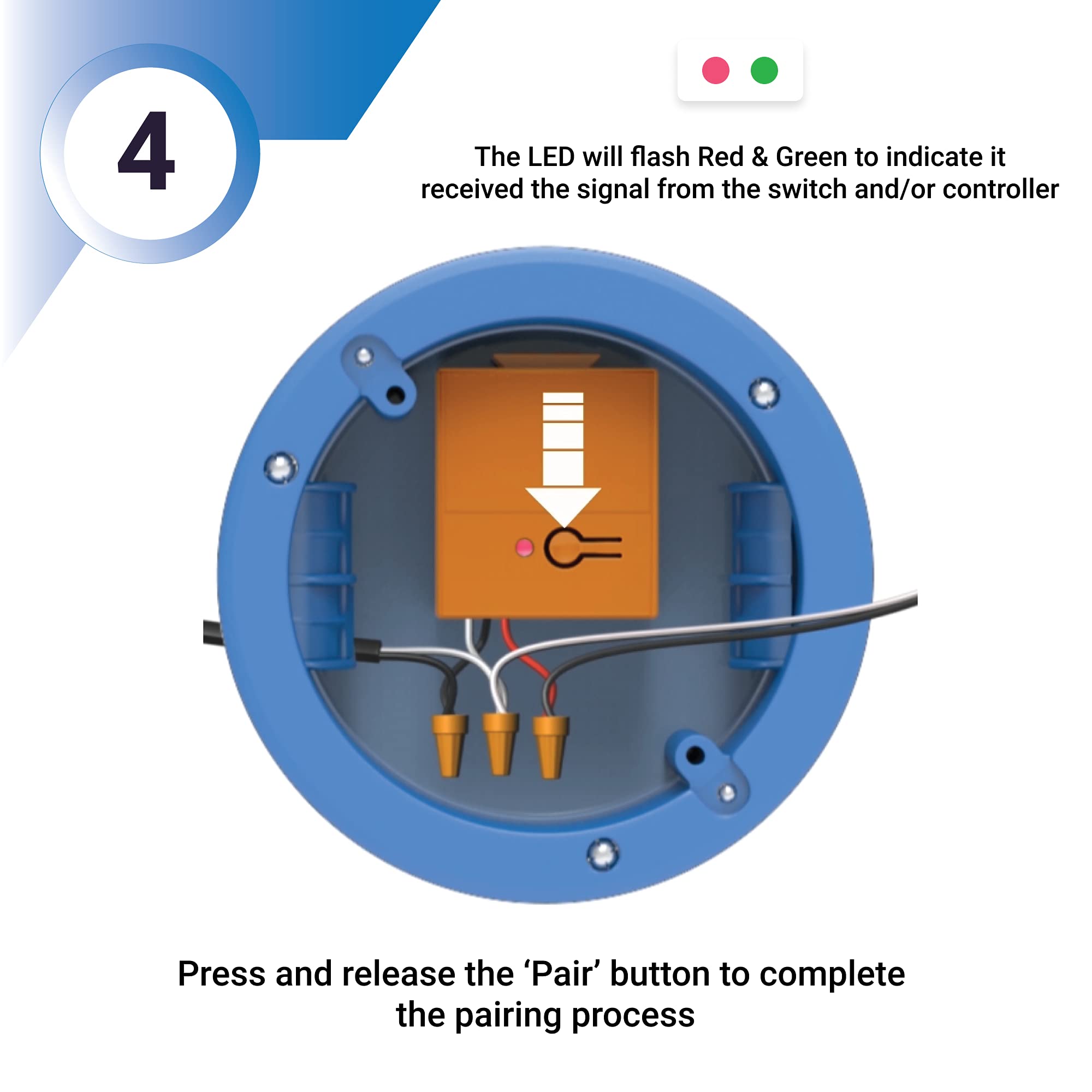 Levven Kit de interruptor inalámbrico de atenuación de 3 vías, interruptor estilo Decora, kit de control de energía inalámbrico, añade un interruptor en cualquier lugar