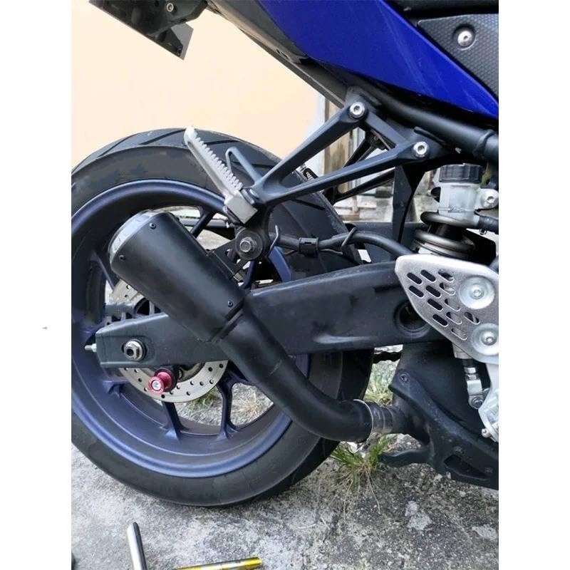 Amazon.co.jp: マフラーサイレンサー ヤマハ YZF-R3 R3 R25 MT-03 MT03