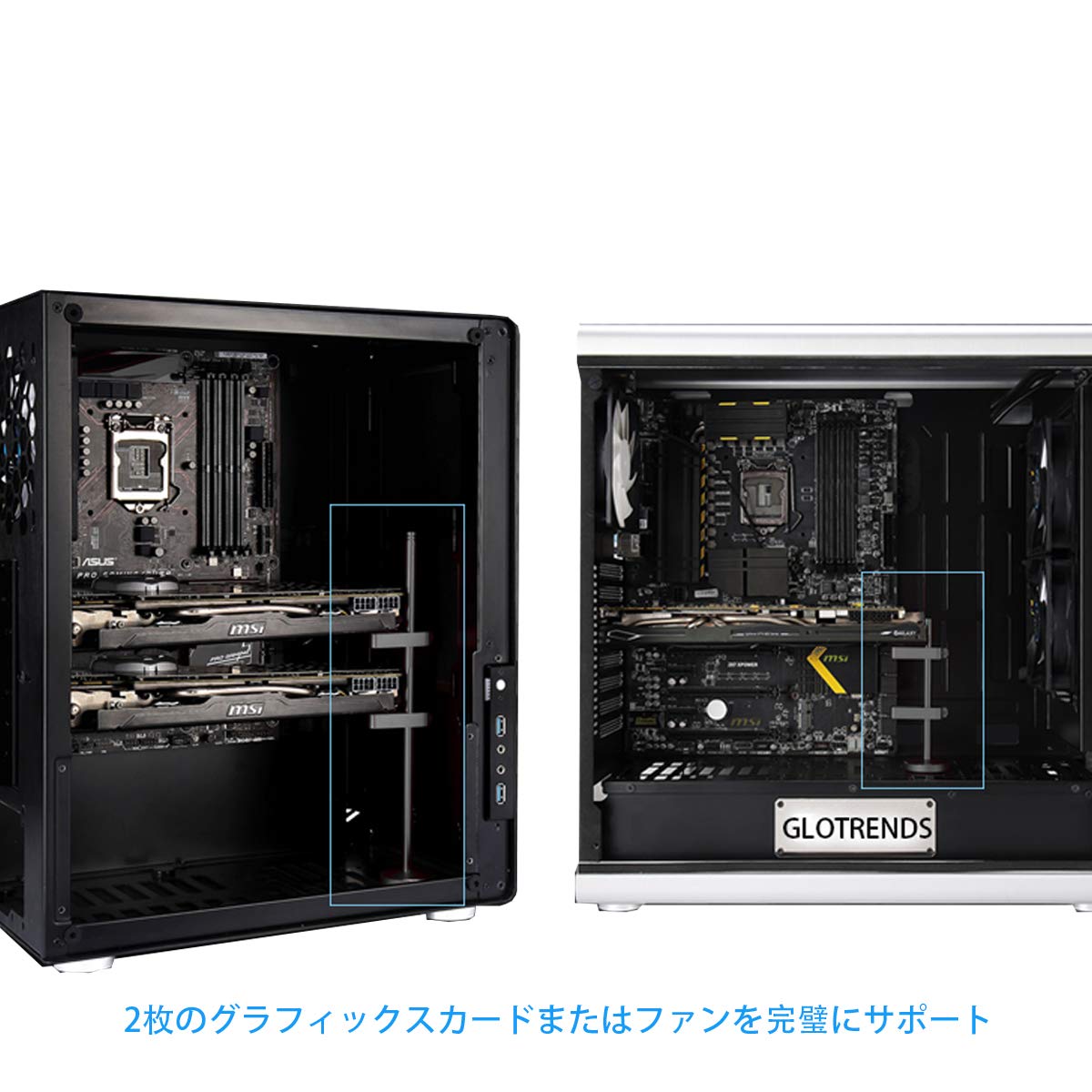Amazon | GLOTRENDS グラフィックスカード GPU ブレースサポート