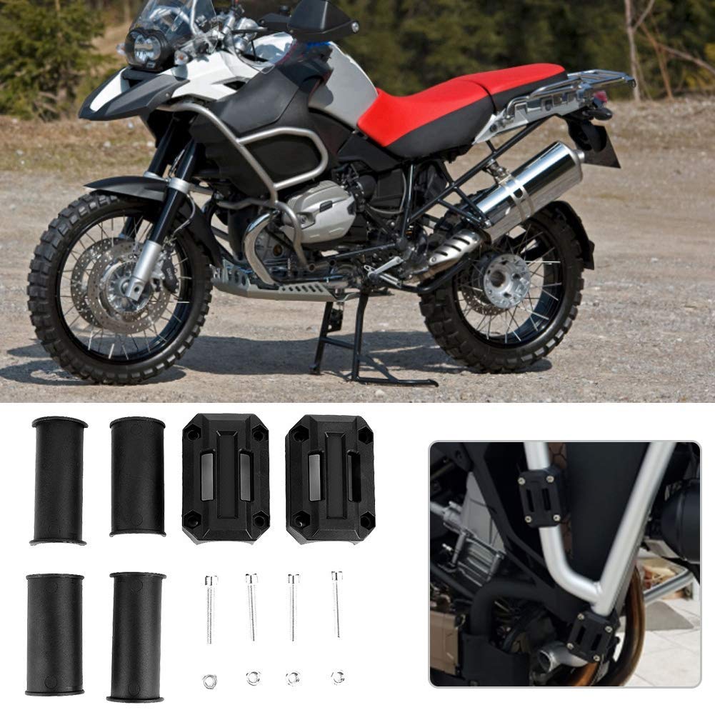 3 Paia Blocchi Paraurti Moto Universali - Protezione Per R1200GS, F800GS E Altri Modelli - Foto 2