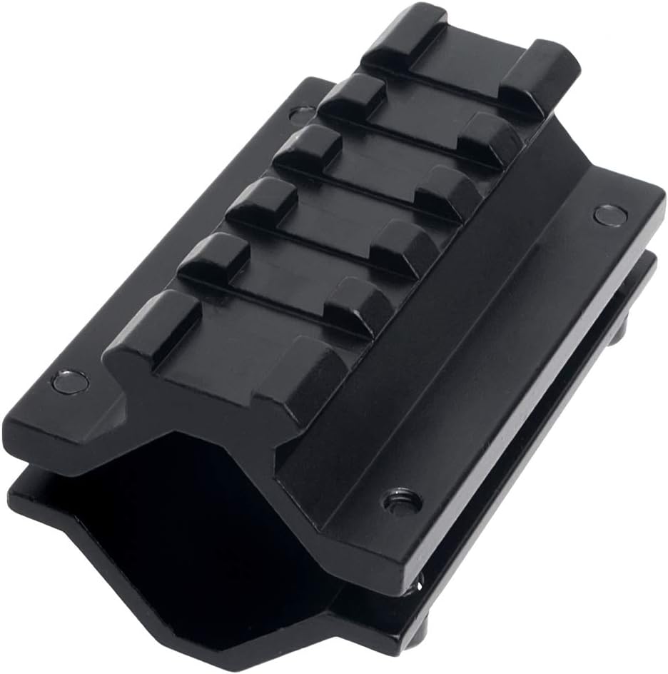 ToopMount Picatinny Weaver Rail Singlerail 5Slot Barrel Mount Weaver