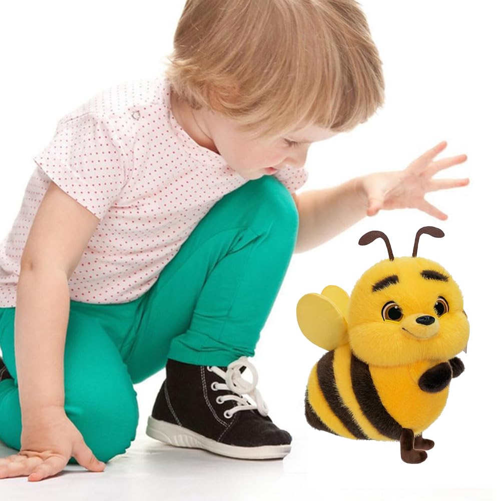 CHENGLI Bee Plush Toy,Stuffed Animal Toy,Super Soft Bee Plush Doll Cute Honeybee Plush,Bee Plush Pillow for Halloween Christmas Halloween Valentines Christmas Home Decoration - Image 8