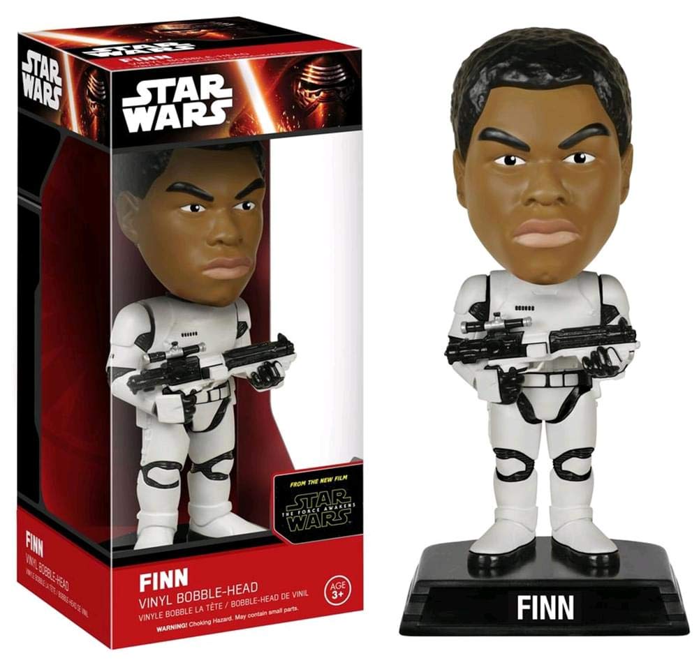 Star Wars 6245 Wacky Wobbler E7 TFA Finn Stormtrooper Figure