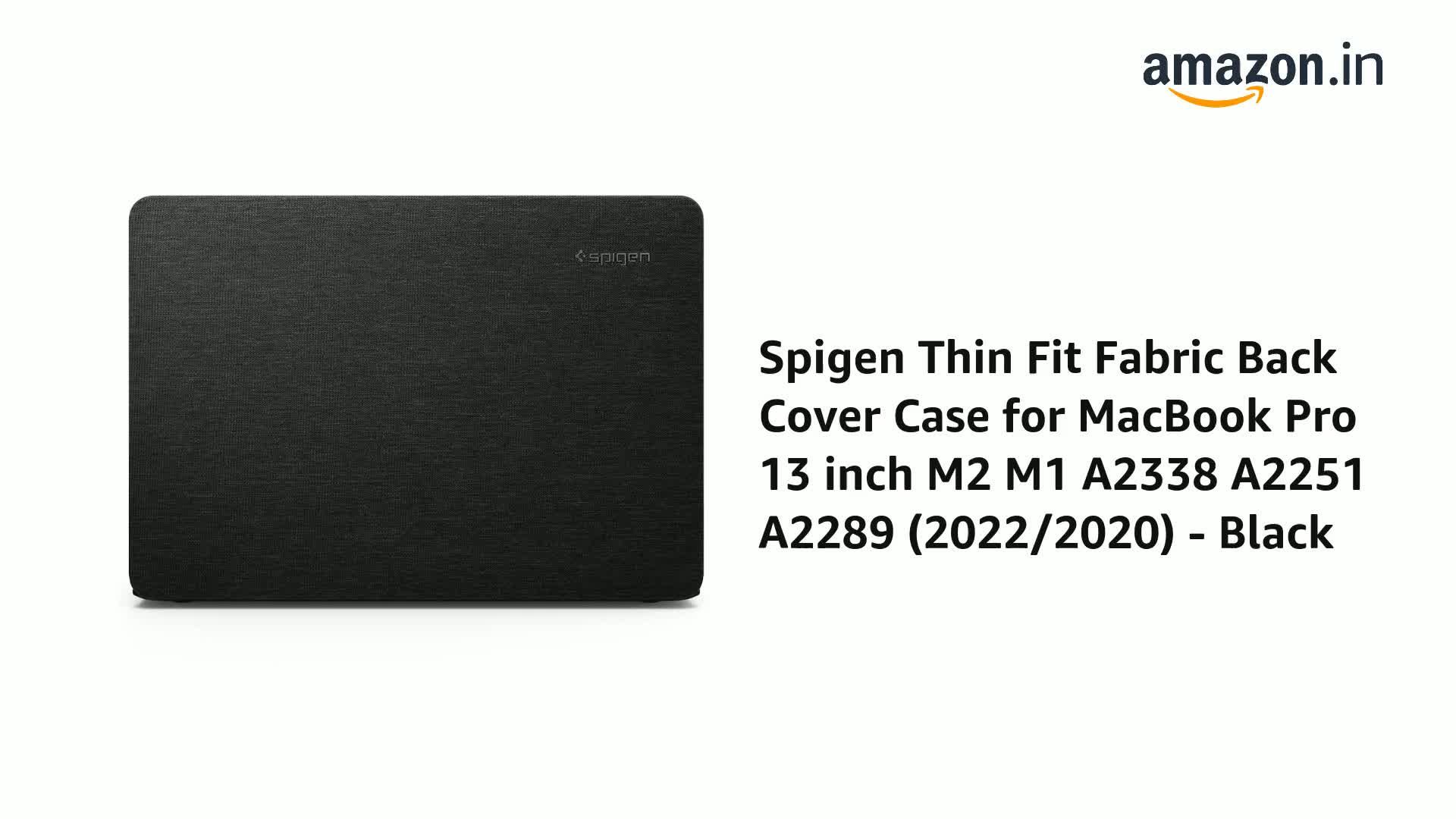 MacBook Pro 13インチ M1 8GB 256GB Spigenケース Amazon.co.jp