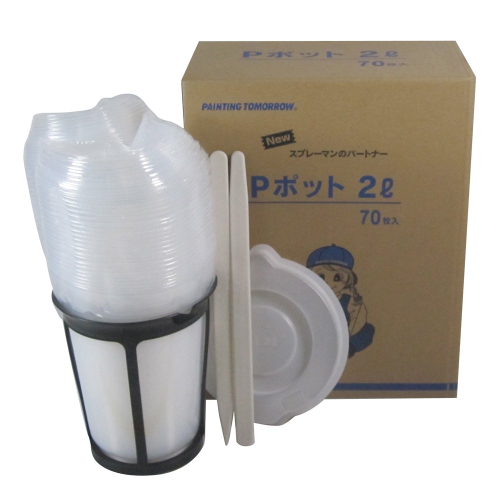 411fk【未使用品・開封品】大塚刷毛 Pポット 2L 70枚

 2個セット  y101103fk・y101104fk Amazon | 大塚刷毛 Pポット 2L 70枚 | ポリ容器
