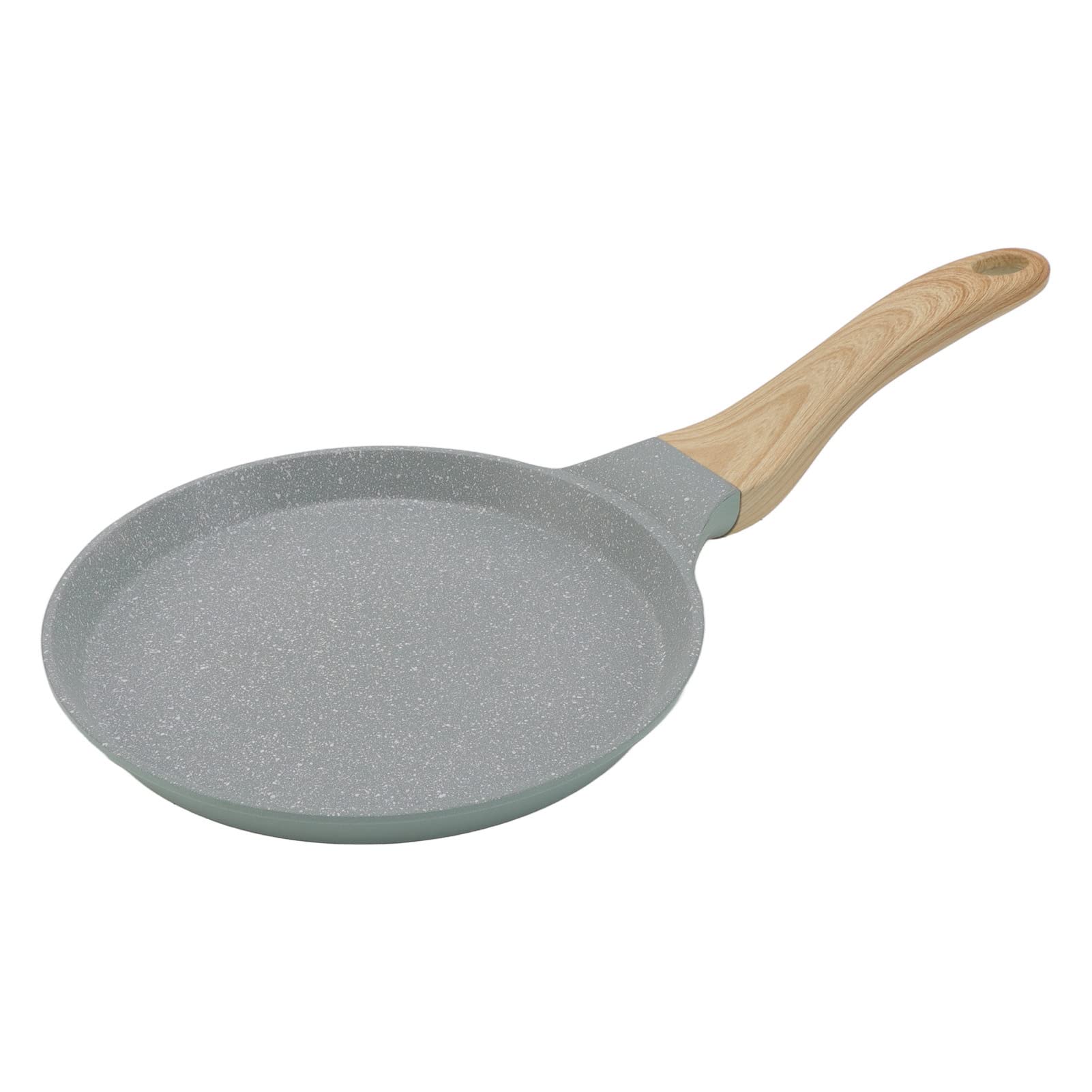 Domary Patelnia z powłoką nieprzywierającą, Zielony Stop Aluminium, z