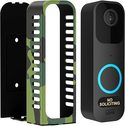 Miniatura 9 de Blink - Soporte para timbre de puerta antirrobo, sin taladro, para timbre de puerta, sin taladro, soporte de cámara de metal para timbre de video