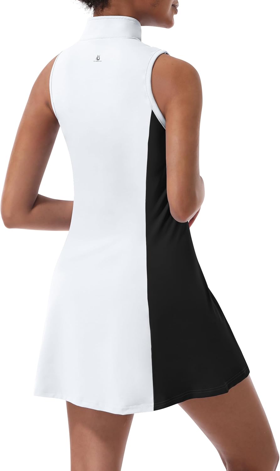 Tennis Dress for Women, Tennis Golf Dresses with Built in Shorts and Pockets for Sleeveless Workout Athletic Dresses - Image 2